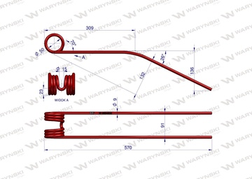 pruzina class 4830 nakres